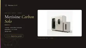 Metisine Carbon Solo PDF catalog cover