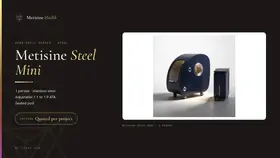 Metisine Steel Mini PDF catalog cover