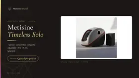 Metisine Timeless Solo PDF catalog cover